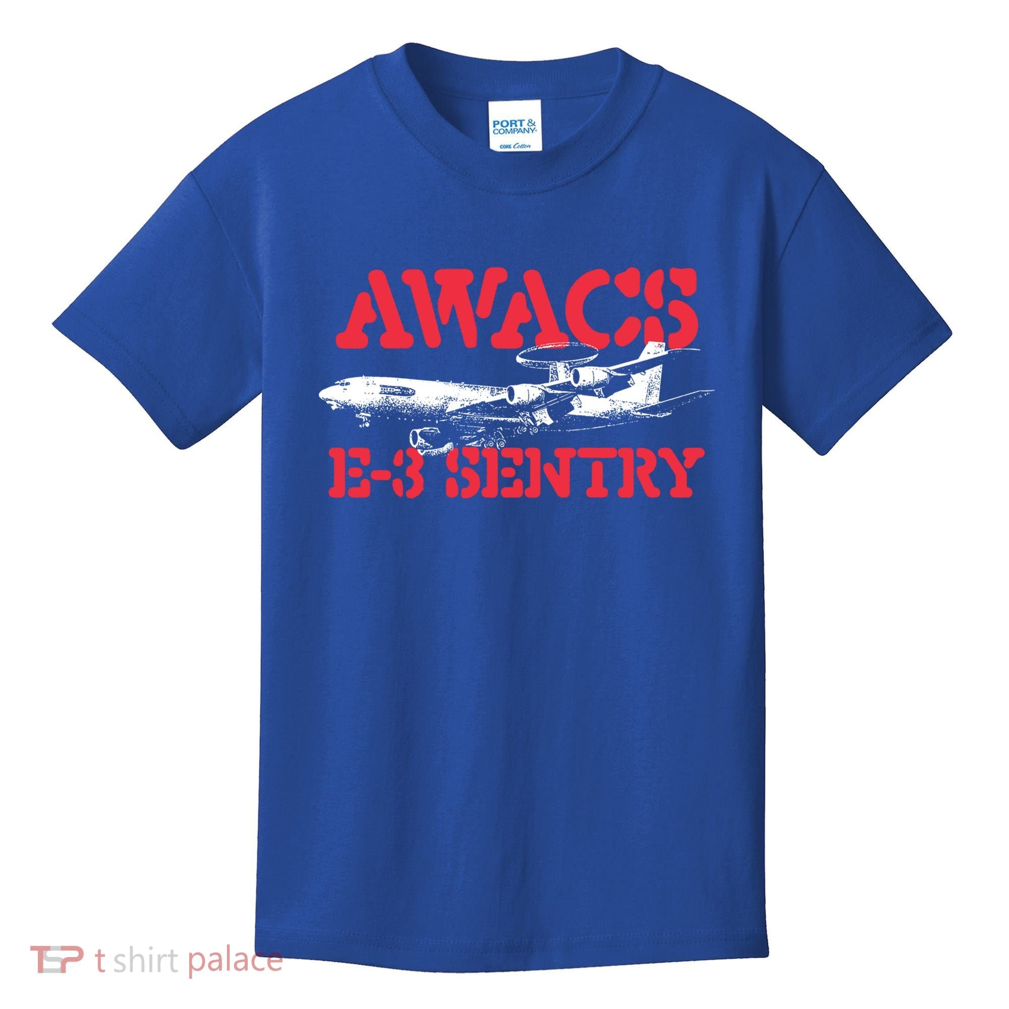 Awacs Emeaningful Gift3 Sentry Meaningful Gift Military Cargo Aircraft Pilot Gif Kids T-Shirt