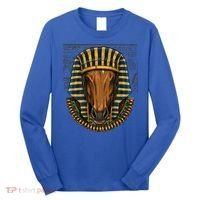 Ancient Egyptian Goddess Horse Pyramid Horse Lover Cow Gift Long Sleeve Shirt thumb 0