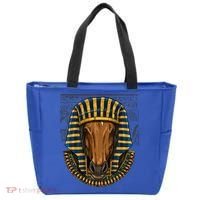 Ancient Egyptian Goddess Horse Pyramid Horse Lover Cow Gift Tote Bag thumb 0