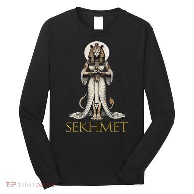 Ancient Egypt Goddess Sekhmet Long Sleeve Shirt