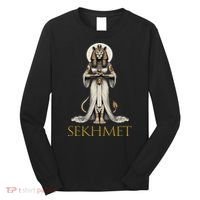 Ancient Egypt Goddess Sekhmet Long Sleeve Shirt thumb 0