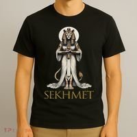 Ancient Egypt Goddess Sekhmet T-Shirt thumb 3