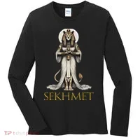 Ancient Egypt Goddess Sekhmet Women's Long Sleeve Shirt thumb 0