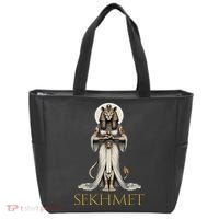 Ancient Egypt Goddess Sekhmet Tote Bag thumb 0