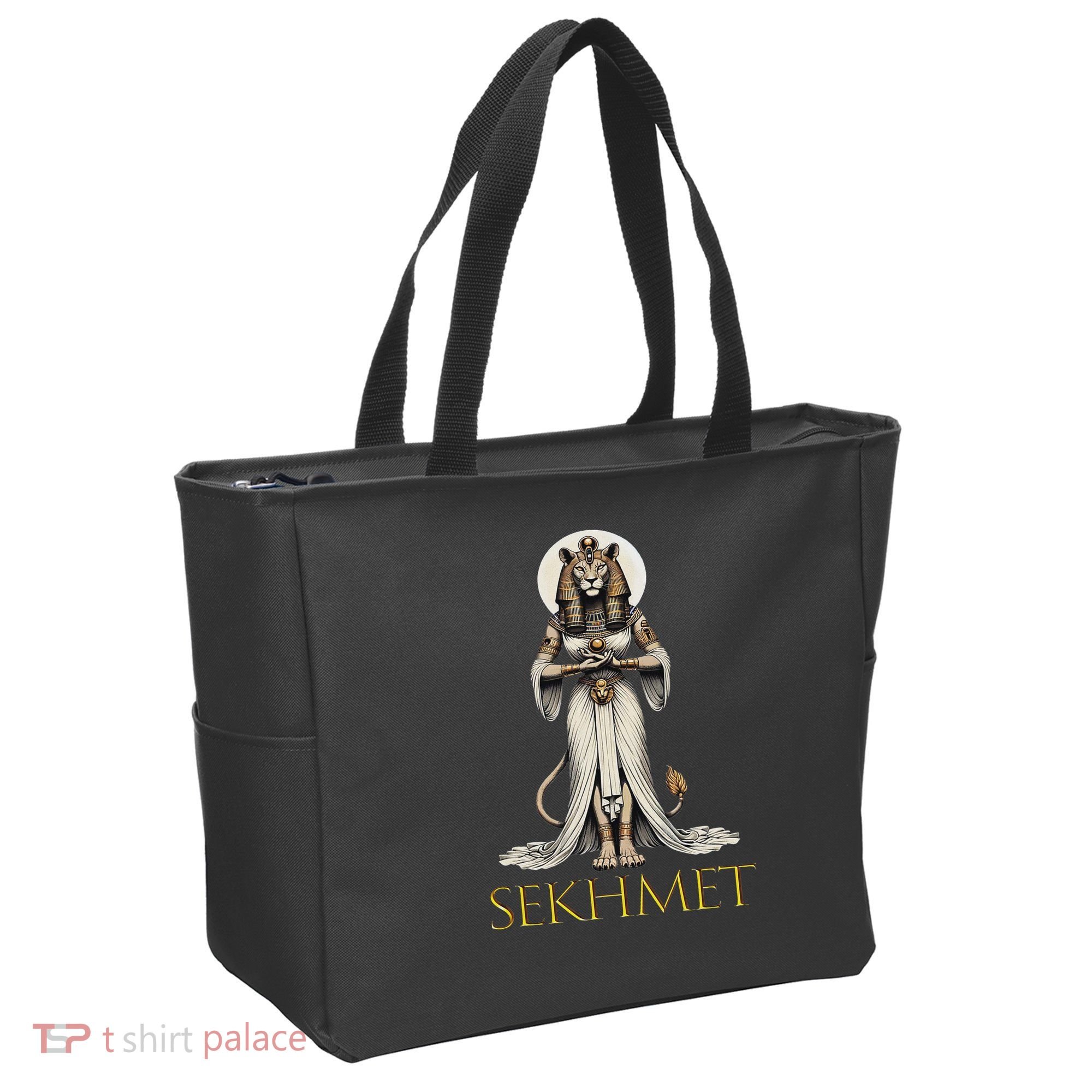 Ancient Egypt Goddess Sekhmet Tote Bag