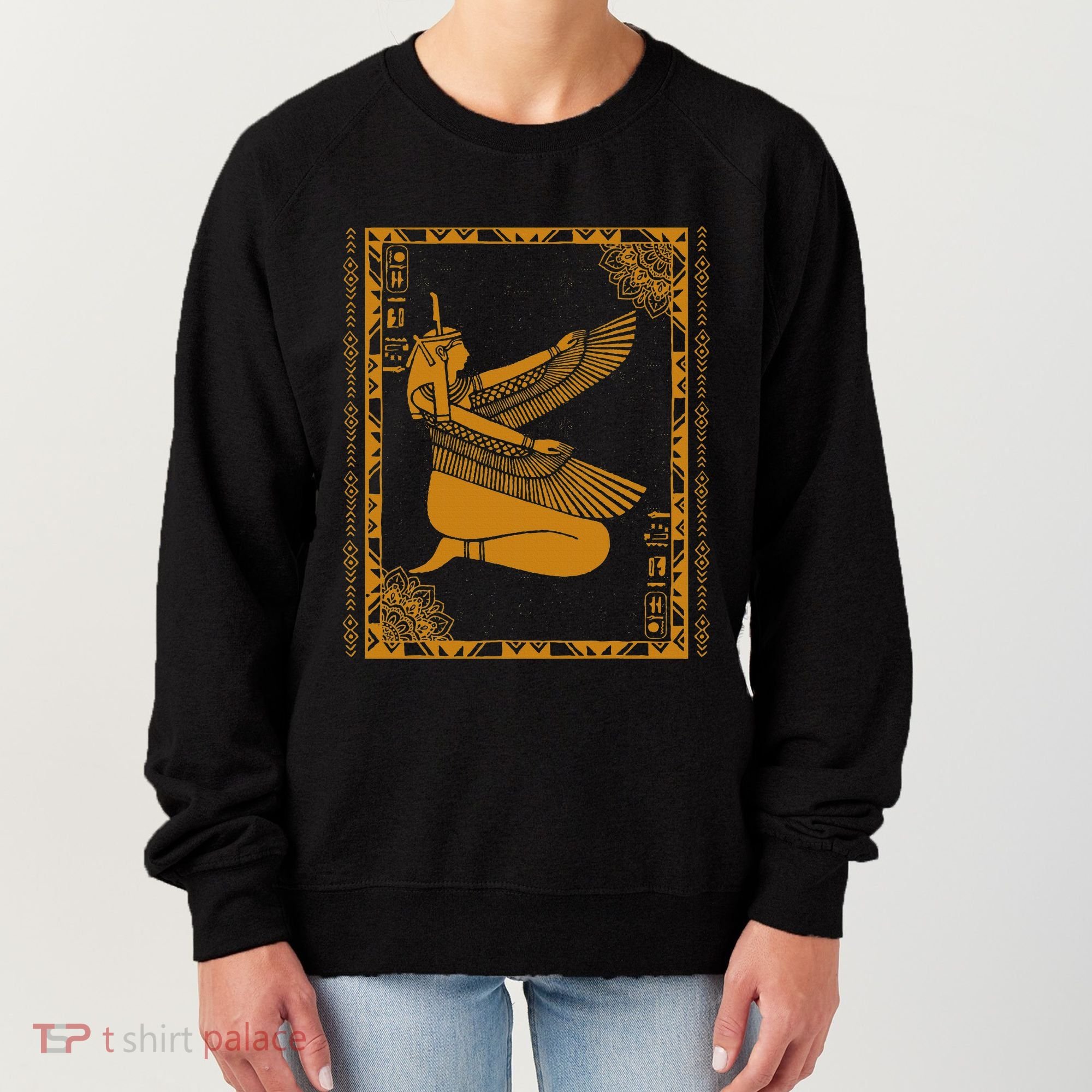Ancient Egypt Goddess Maat Ma’At Egyptian Kemet Women's Sweatshirt