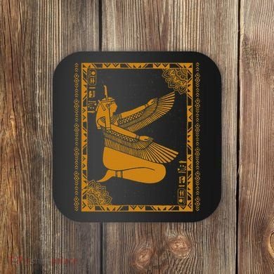 Ancient Egypt Goddess Maat Ma’At Egyptian Kemet Coaster