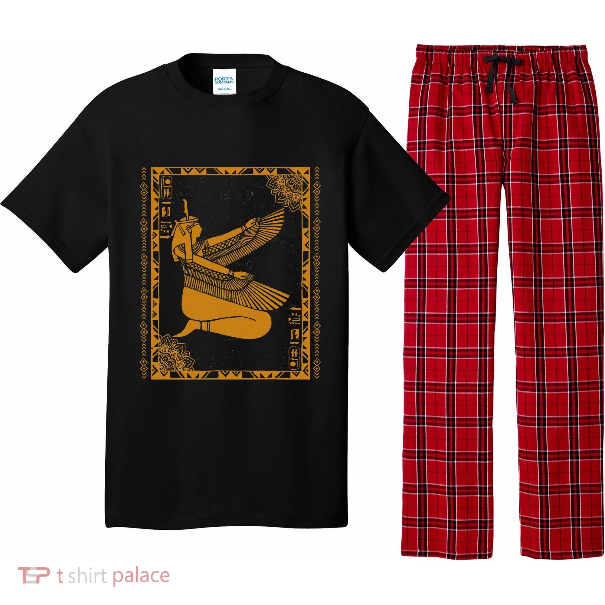 Ancient Egypt Goddess Maat Ma’At Egyptian Kemet Pajama Set