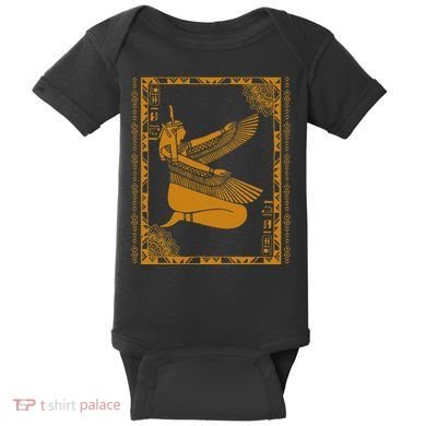 Ancient Egypt Goddess Maat Ma’At Egyptian Kemet Baby Bodysuit