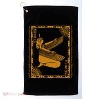 Ancient Egypt Goddess Maat Ma’At Egyptian Kemet Golf Towel thumb 0