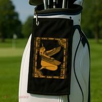 Ancient Egypt Goddess Maat Ma’At Egyptian Kemet Golf Towel thumb 2
