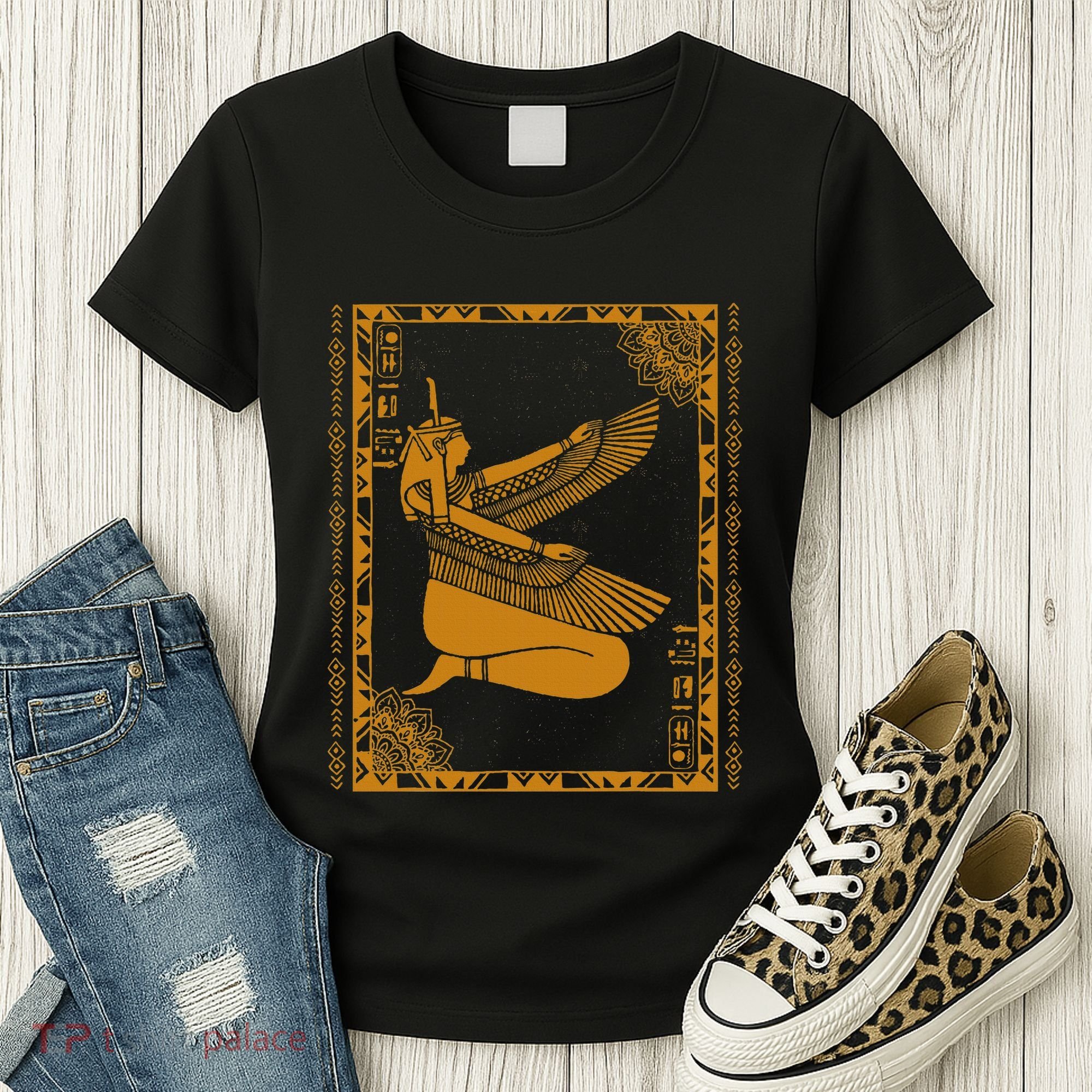 Ancient Egypt Goddess Maat Ma’At Egyptian Kemet Women's T-Shirt