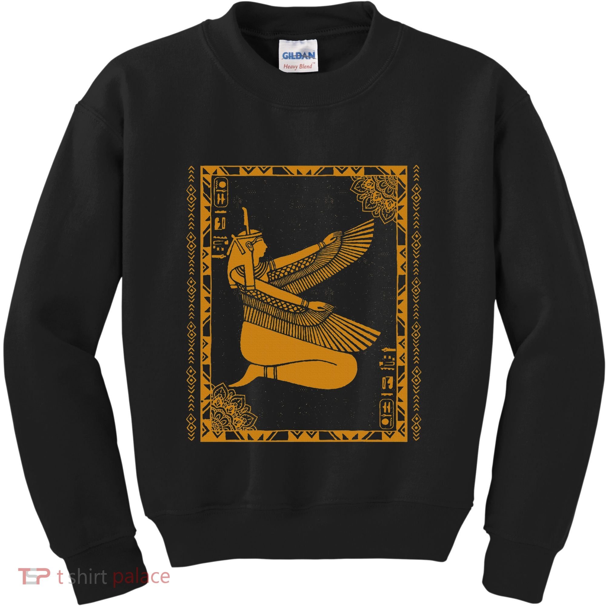 Ancient Egypt Goddess Maat Ma’At Egyptian Kemet Kids Sweatshirt
