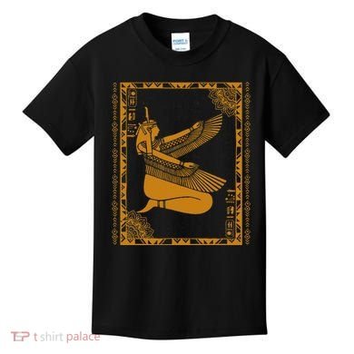 Ancient Egypt Goddess Maat Ma’At Egyptian Kemet Kids T-Shirt