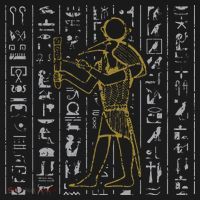 Ancient Egypt History Egyptian Hieroglyphics  Pajama Set thumb 2