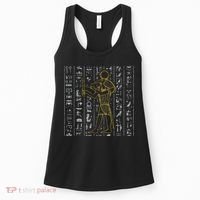 Ancient Egypt History Egyptian Hieroglyphics  Women's Tank Top thumb 0