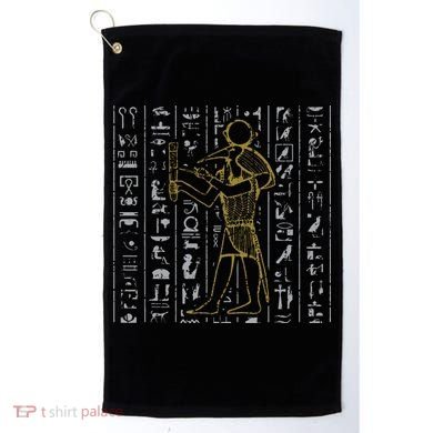 Ancient Egypt History Egyptian Hieroglyphics  Golf Towel