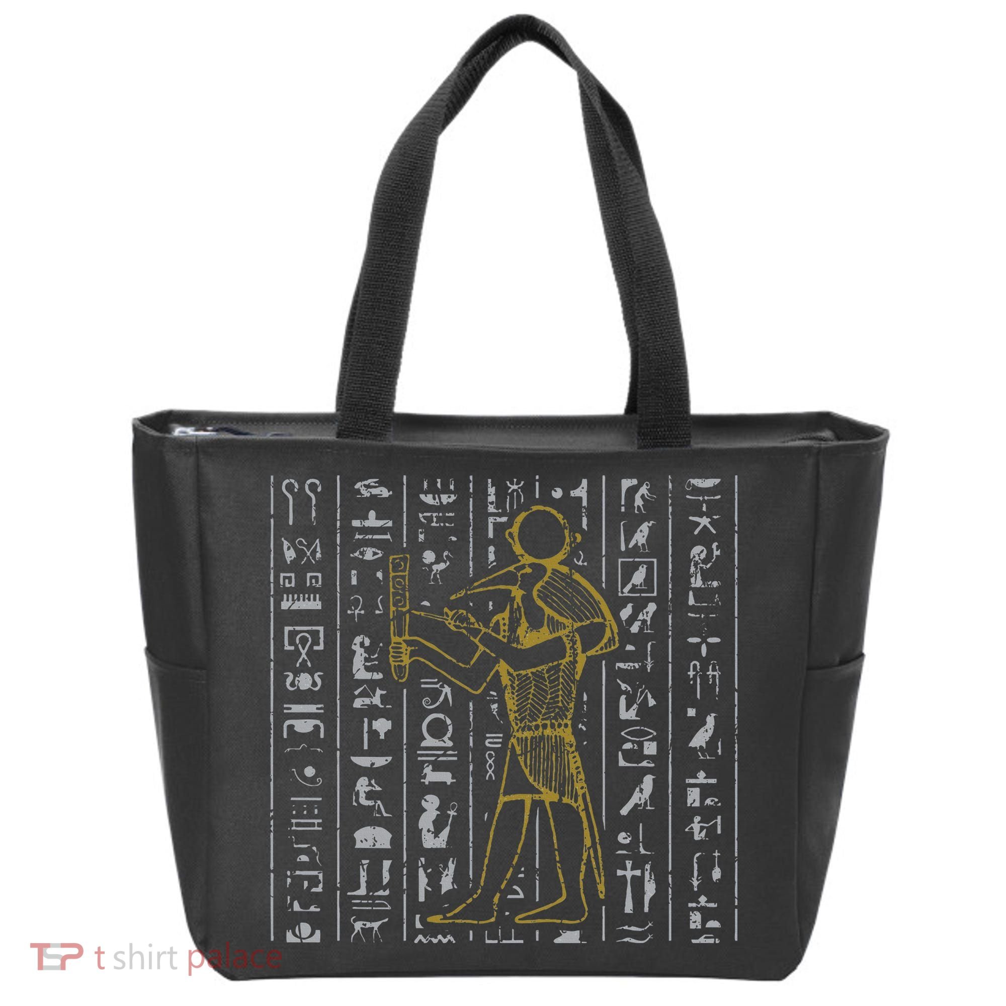 Ancient Egypt History Egyptian Hieroglyphics  Tote Bag