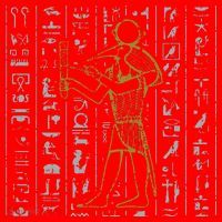Ancient Egypt History Egyptian Hieroglyphics  Santa Hat thumb 1