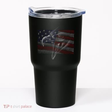 American Eagle Illustration Art Tumbler
