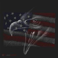American Eagle Illustration Art Tumbler thumb 3