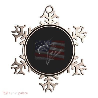 American Eagle Illustration Art Ornament