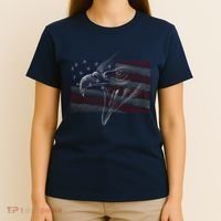 American Eagle Illustration Art T-Shirt thumb 4
