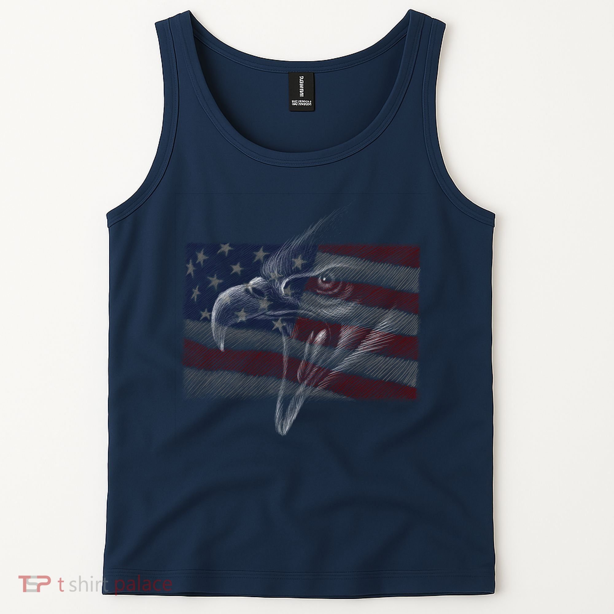 American Eagle Illustration Art Tank Top
