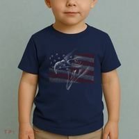 American Eagle Illustration Art Toddler T-Shirt thumb 2