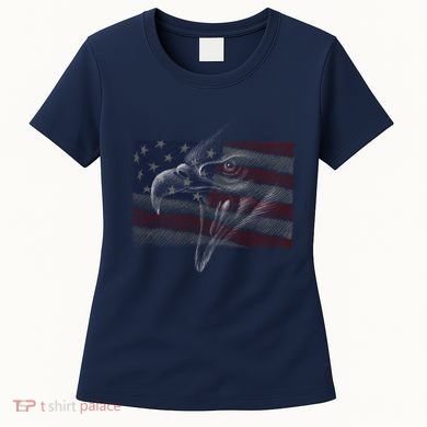 American Eagle Illustration Art Women's T-Shirt