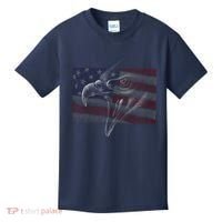 American Eagle Illustration Art Kids T-Shirt thumb 0