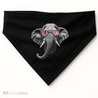 Alabama Elephant Lovers USA-Made Doggie Bandana thumb 0