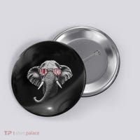 Alabama Elephant Lovers Button thumb 0