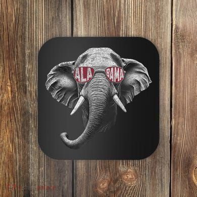 Alabama Elephant Lovers Coaster