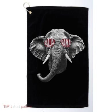 Alabama Elephant Lovers Golf Towel