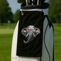 Alabama Elephant Lovers Golf Towel thumb 2