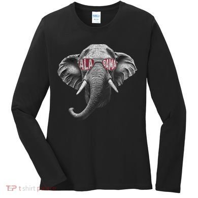Alabama Elephant Lovers Women's Long Sleeve Shirt