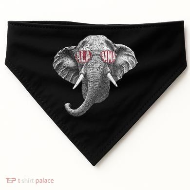 Alabama Elephant Lovers USA-Made Doggie Bandana