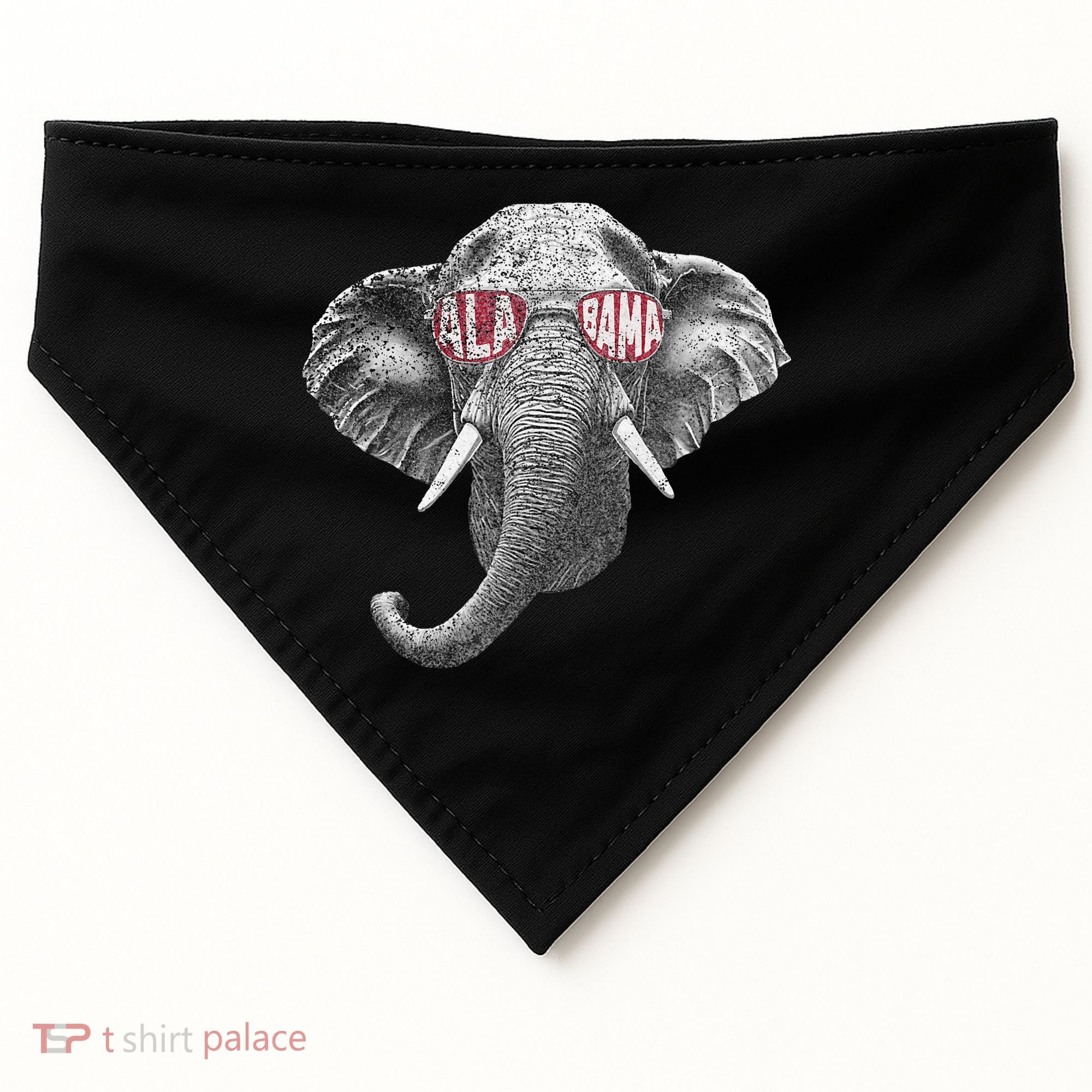 Alabama Elephant Lovers USA-Made Doggie Bandana