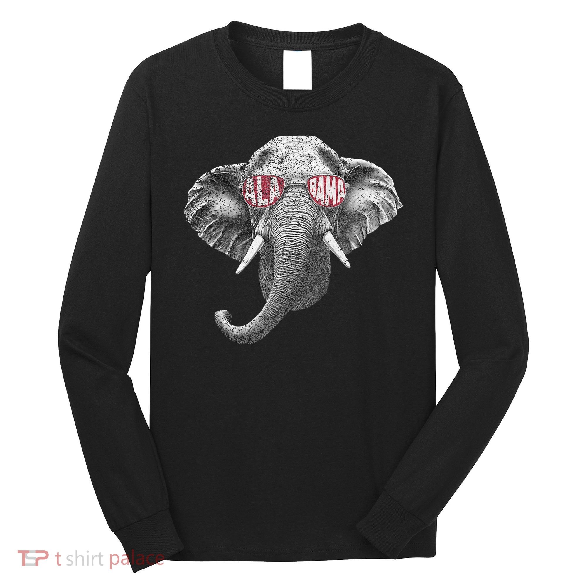 Alabama Elephant Lovers Long Sleeve Shirt
