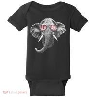 Alabama Elephant Lovers Baby Bodysuit thumb 0
