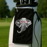 Alabama Elephant Lovers Golf Towel thumb 2