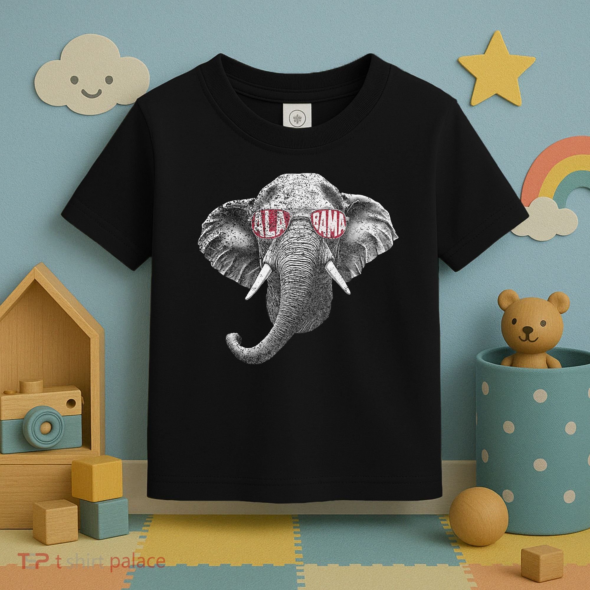 Alabama Elephant Lovers Toddler T-Shirt