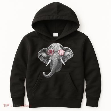 Alabama Elephant Lovers Kids Hoodie
