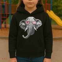 Alabama Elephant Lovers Kids Hoodie thumb 3