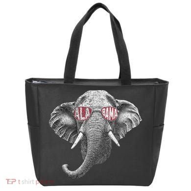 Alabama Elephant Lovers Tote Bag