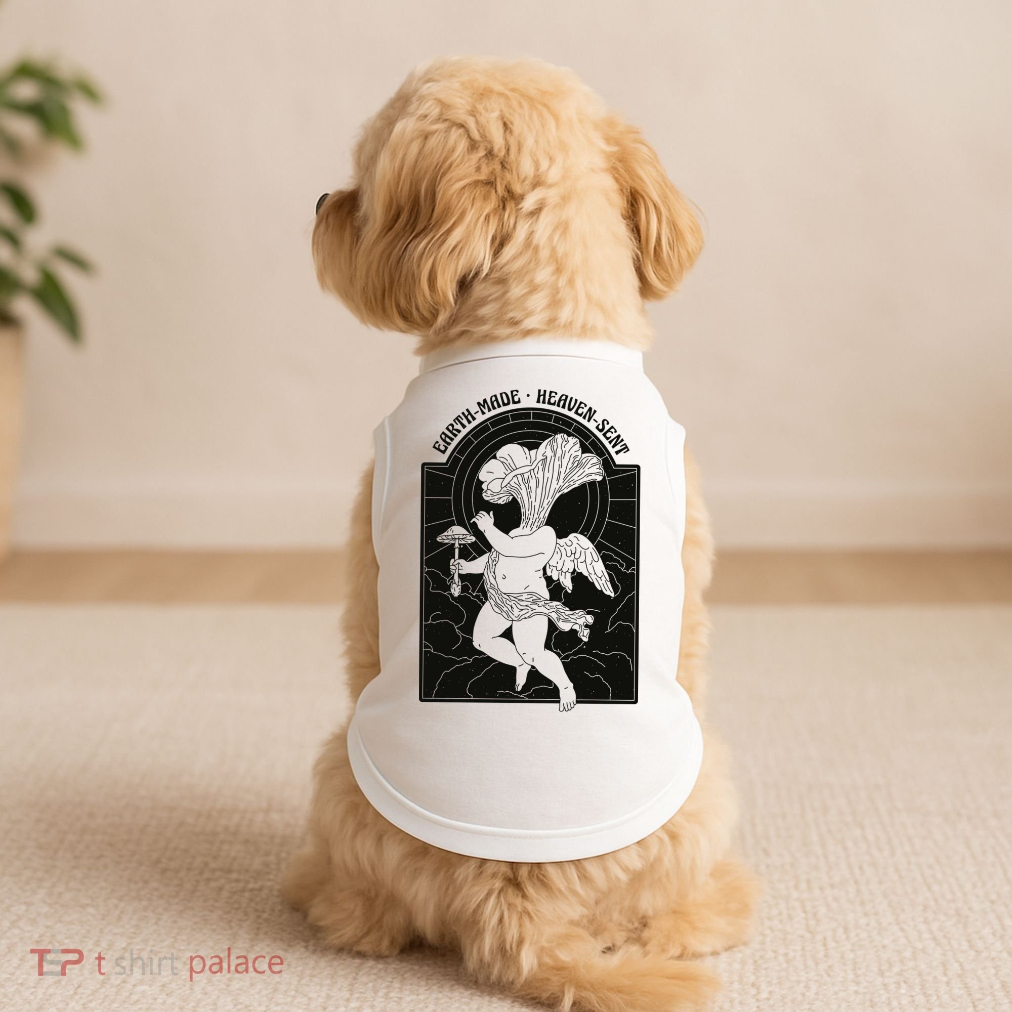 Angel Earth Made Mushroom Doggie Tank