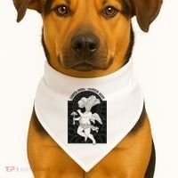 Angel Earth Made Mushroom USA-Made Doggie Bandana thumb 1