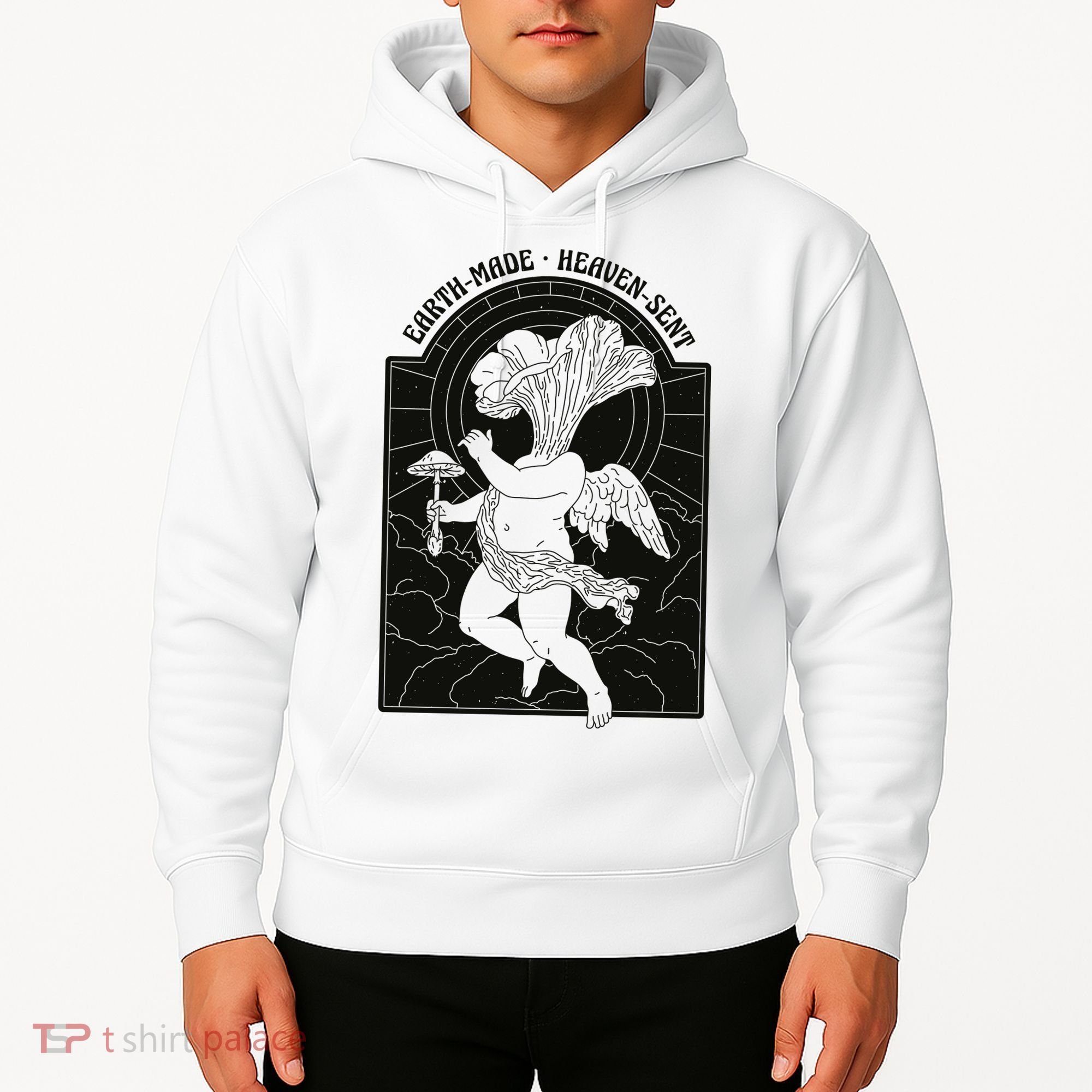 Angel Earth Made Mushroom Hoodie