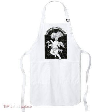 Angel Earth Made Mushroom Apron